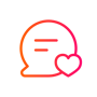 CM+ ICONS_Gradient_SPEECH BUBBLE HEART