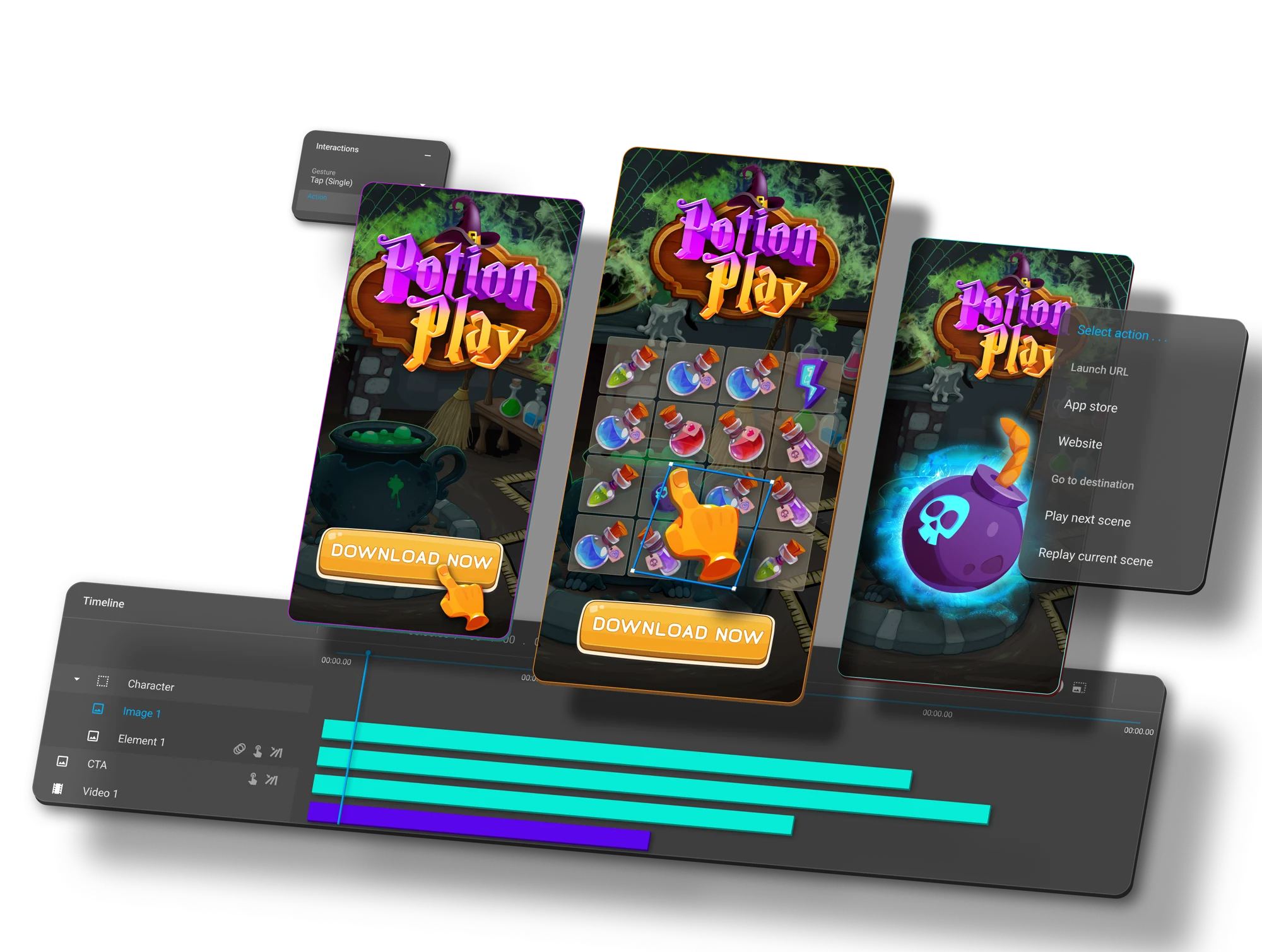 SCALE PLAYABLE AD PRODUCTION