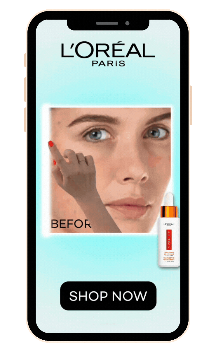 L'Oréal Playable Ad